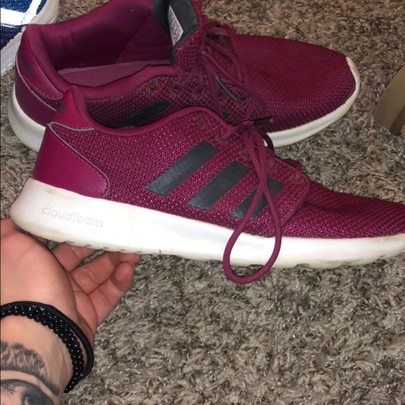 Adidas Magenta Cloudfoam Sneakers - Picture 3 of 3